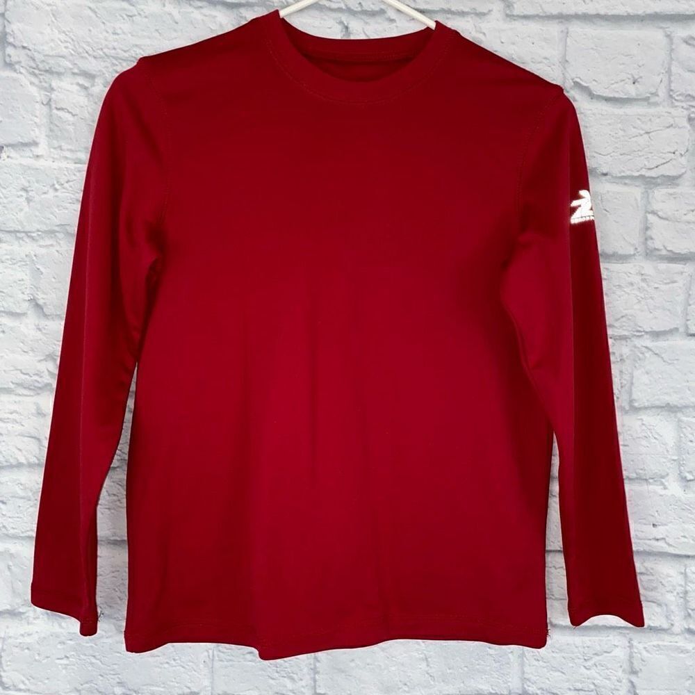 Zeroxposur ZX-Drinfit Longsleeve Crewneck Athletic Shirt Sz 8